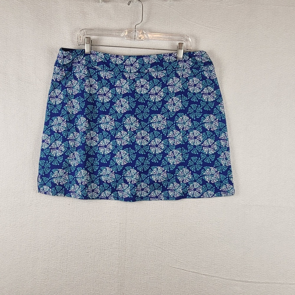 Tranquility by Colorado Clothing Blue Floral Skirt Shorts Skort Women's XX-Large - Picture 5 of 6